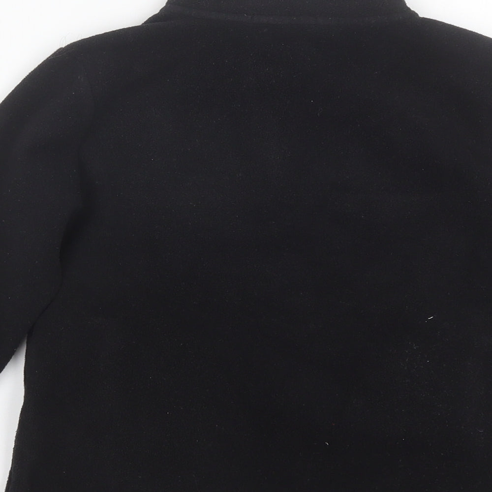 Urban Outlaws Boys Black Collared  Polyester Pullover Jumper Size 7-8 Years