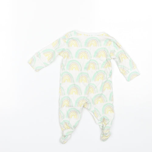 NEXT Baby Green  Cotton Romper One-Piece Size 0-3 Months