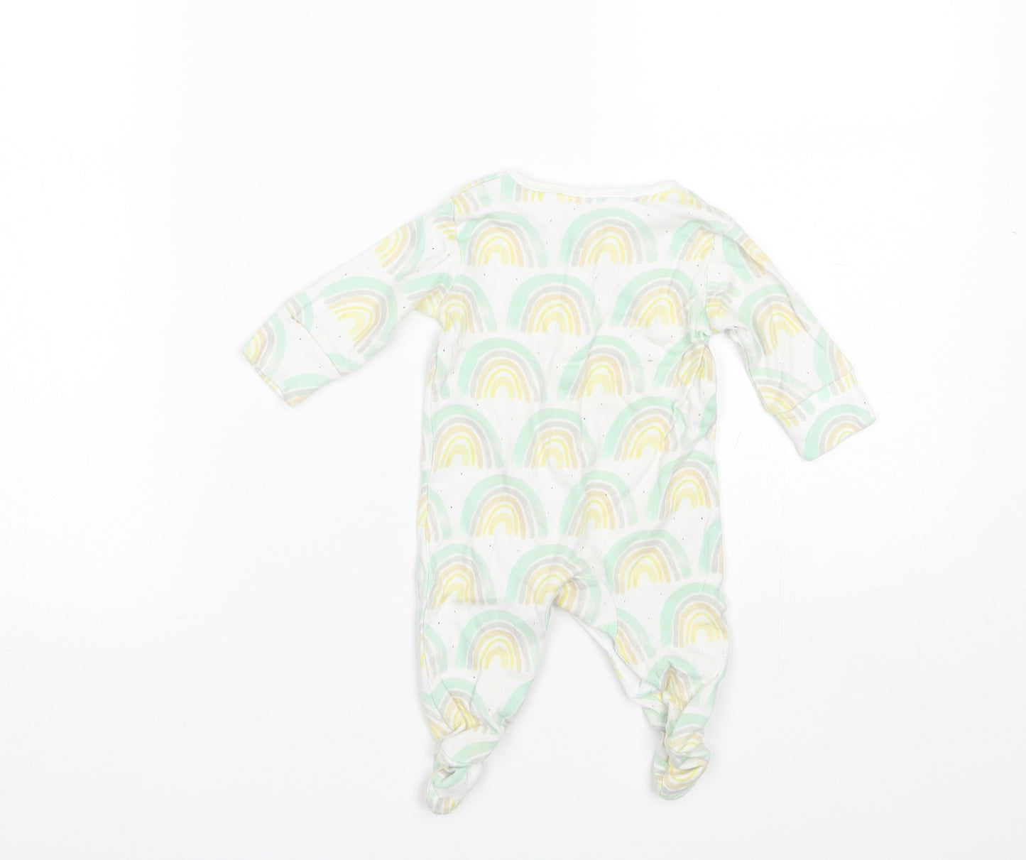 NEXT Baby Green  Cotton Romper One-Piece Size 0-3 Months