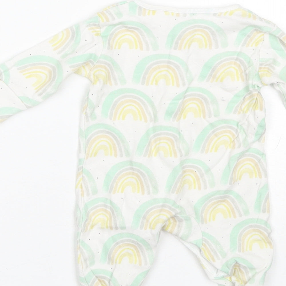 NEXT Baby Green  Cotton Romper One-Piece Size 0-3 Months
