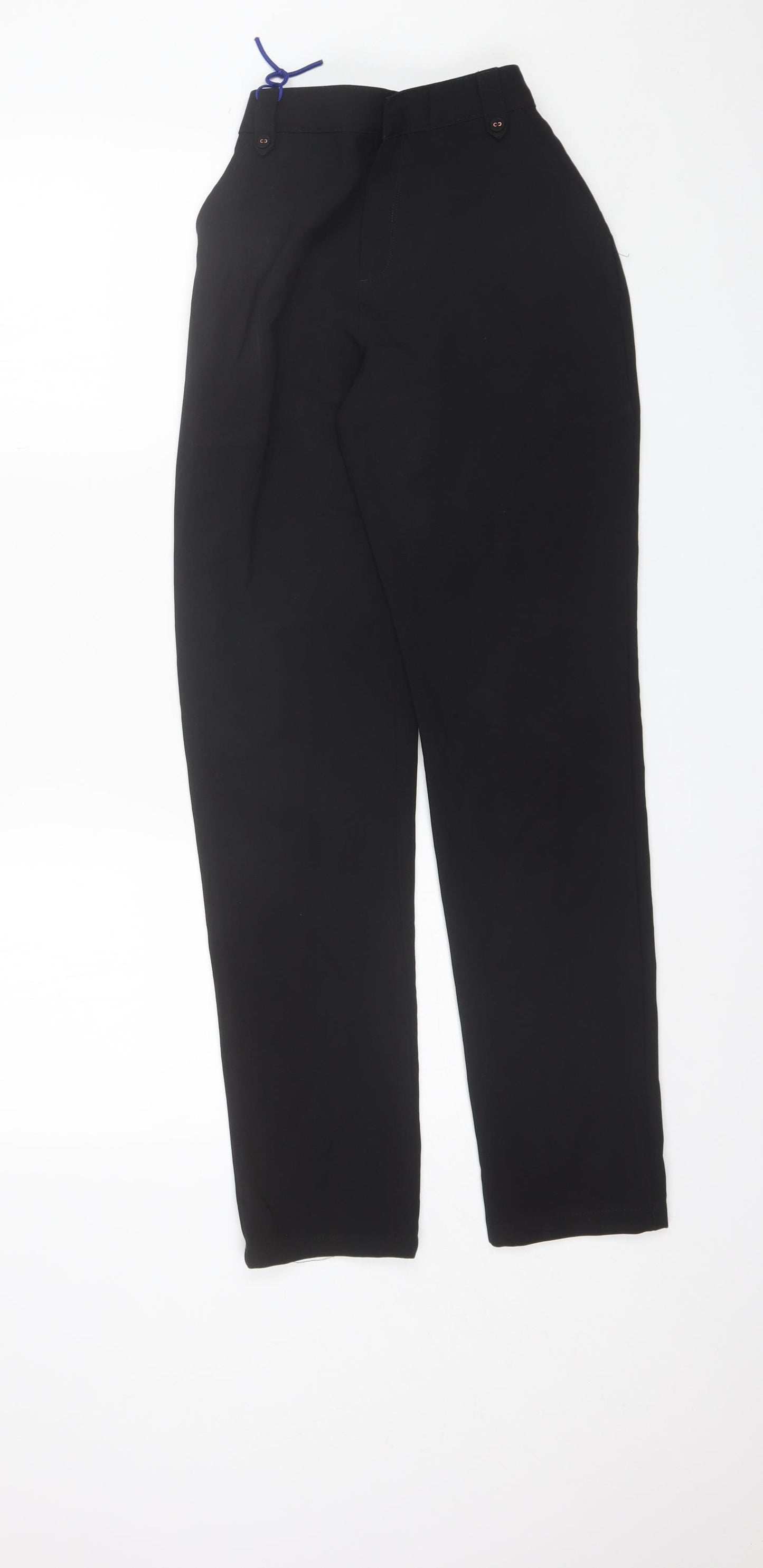 F&F Girls Black  Polyester  Trousers Size 13-14 Years  Regular