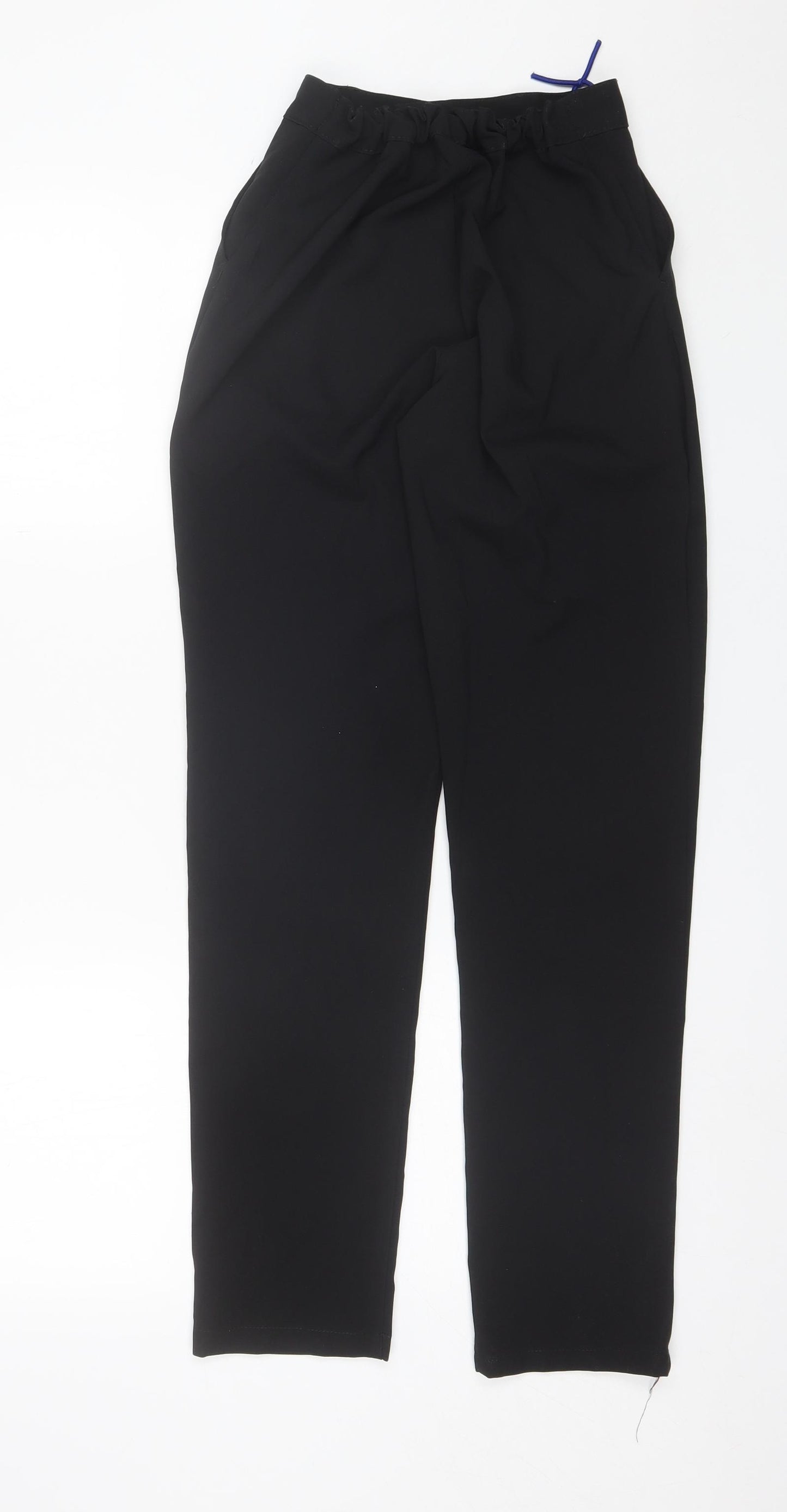 F&F Girls Black  Polyester  Trousers Size 13-14 Years  Regular