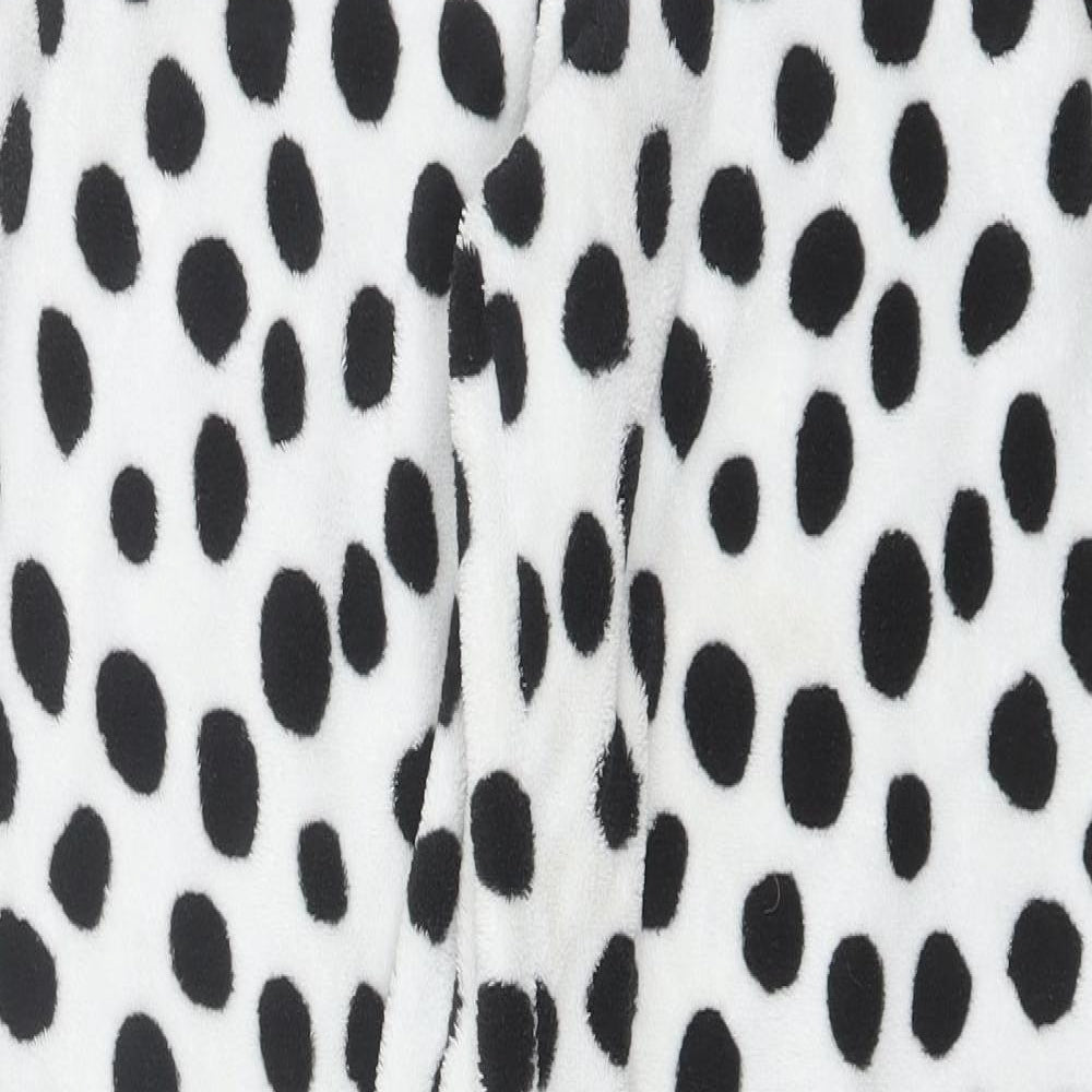 Love to Lounge Womens White Polka Dot Polyester  Pyjama Pants Size M