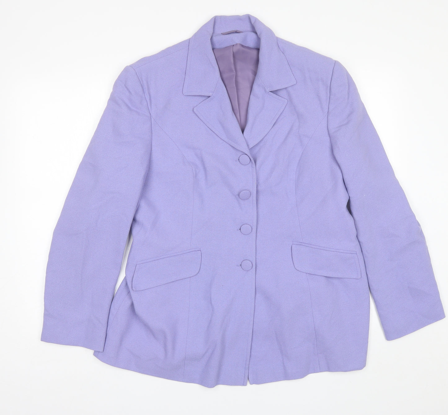 Etam Womens Purple   Jacket Blazer Size 18