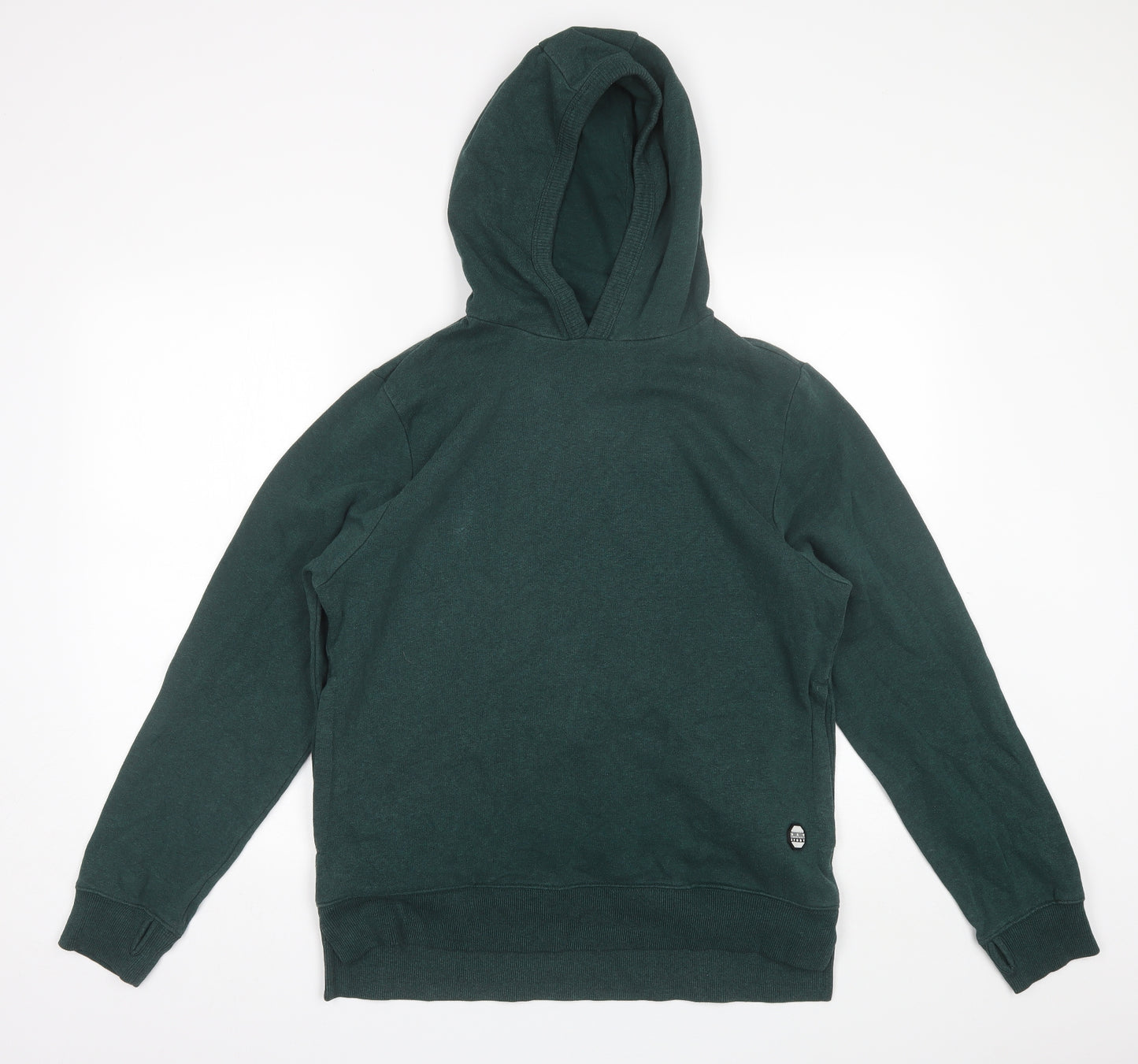 NEXT Boys Green  Cotton Pullover Hoodie Size 15 Years