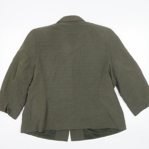 Etam Womens Green   Jacket Blazer Size 20