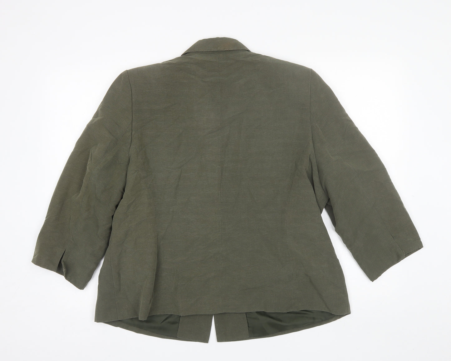 Etam Womens Green   Jacket Blazer Size 20
