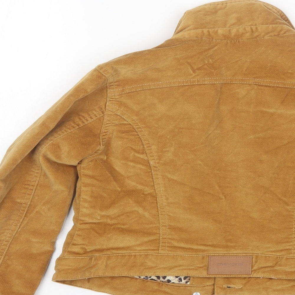 Mayoral Girls Brown   Jacket  Size 10 Years