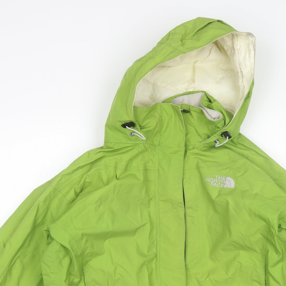 The North Face Womens Green   Rain Coat Jacket Size M