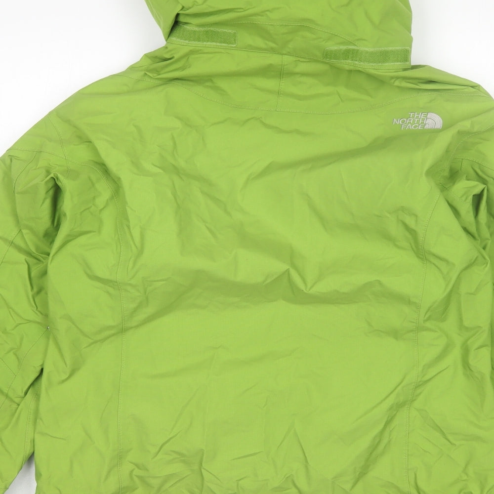 The North Face Womens Green   Rain Coat Jacket Size M