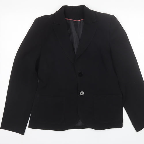 Bay Womens Black   Jacket Blazer Size 14