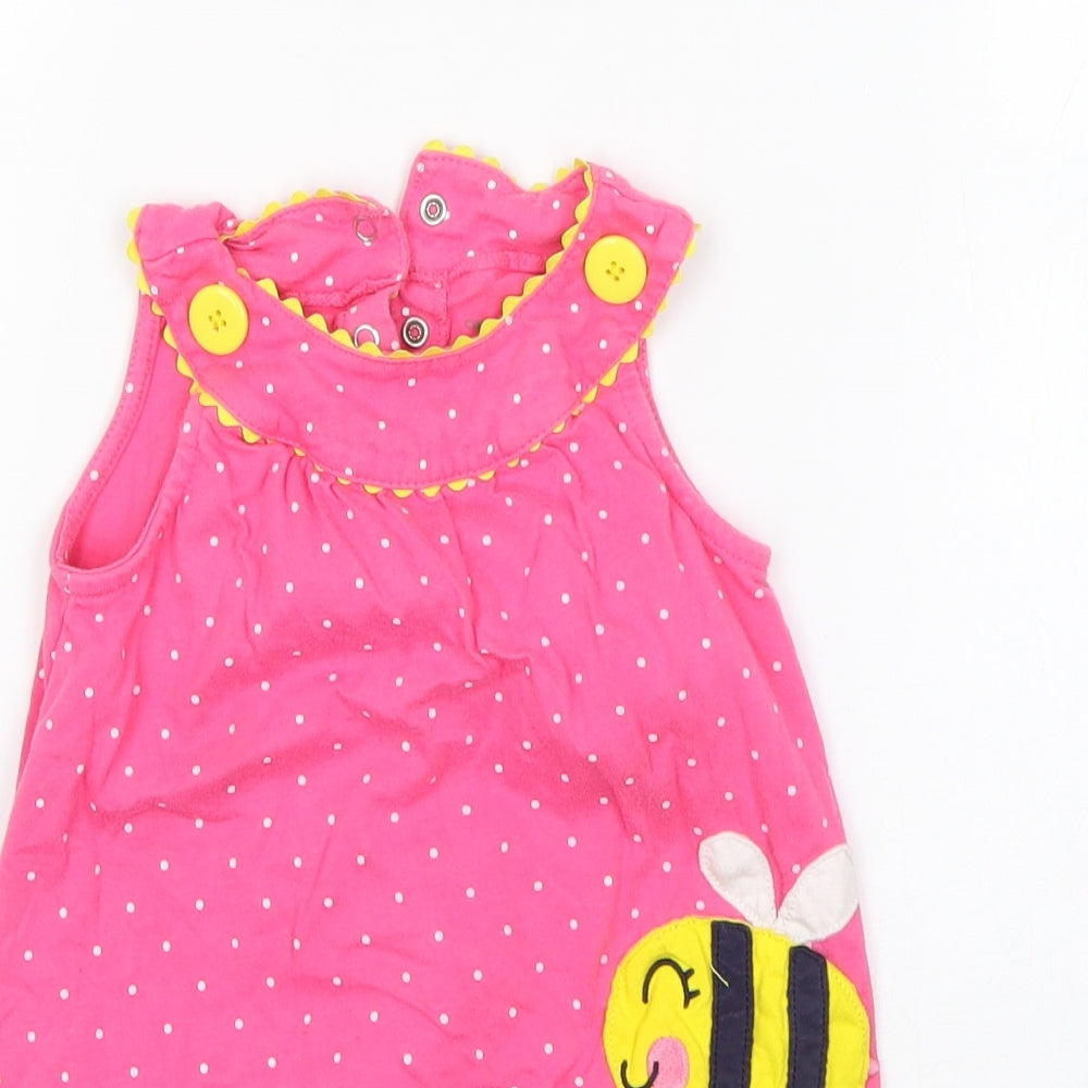 Carter's Girls  Polka Dot Cotton Romper One-Piece Size 24 Months