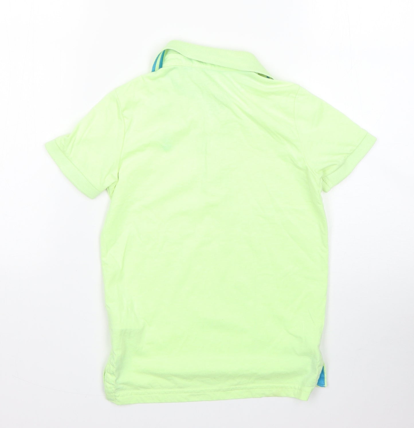 NEXT Boys Green  Cotton Basic Polo Size 5 Years Collared