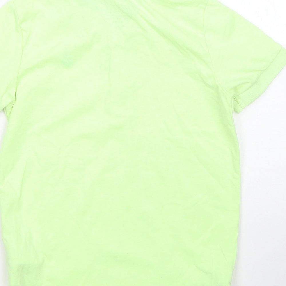 NEXT Boys Green  Cotton Basic Polo Size 5 Years Collared