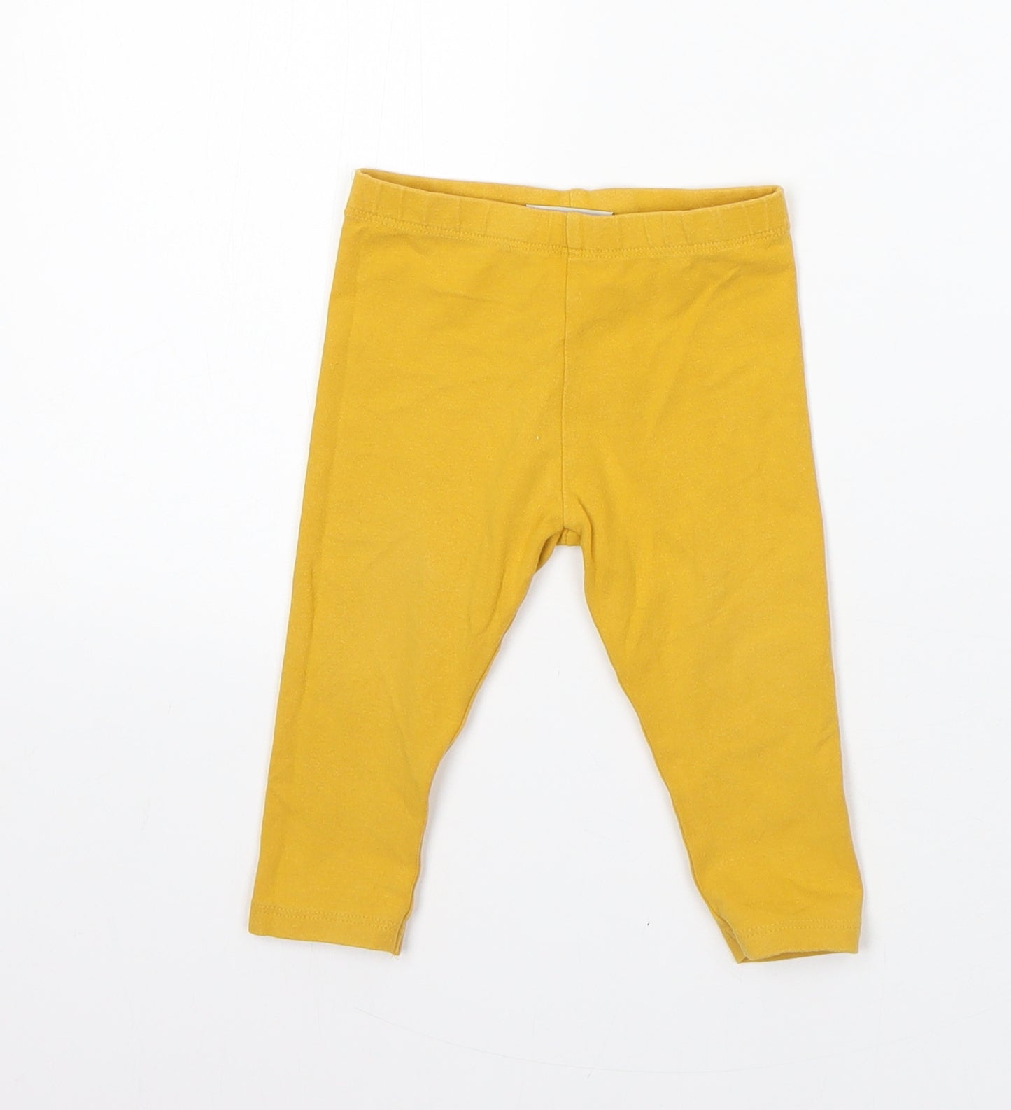 NEXT Boys Yellow  Cotton  Pyjama Pants Size 6-9 Months