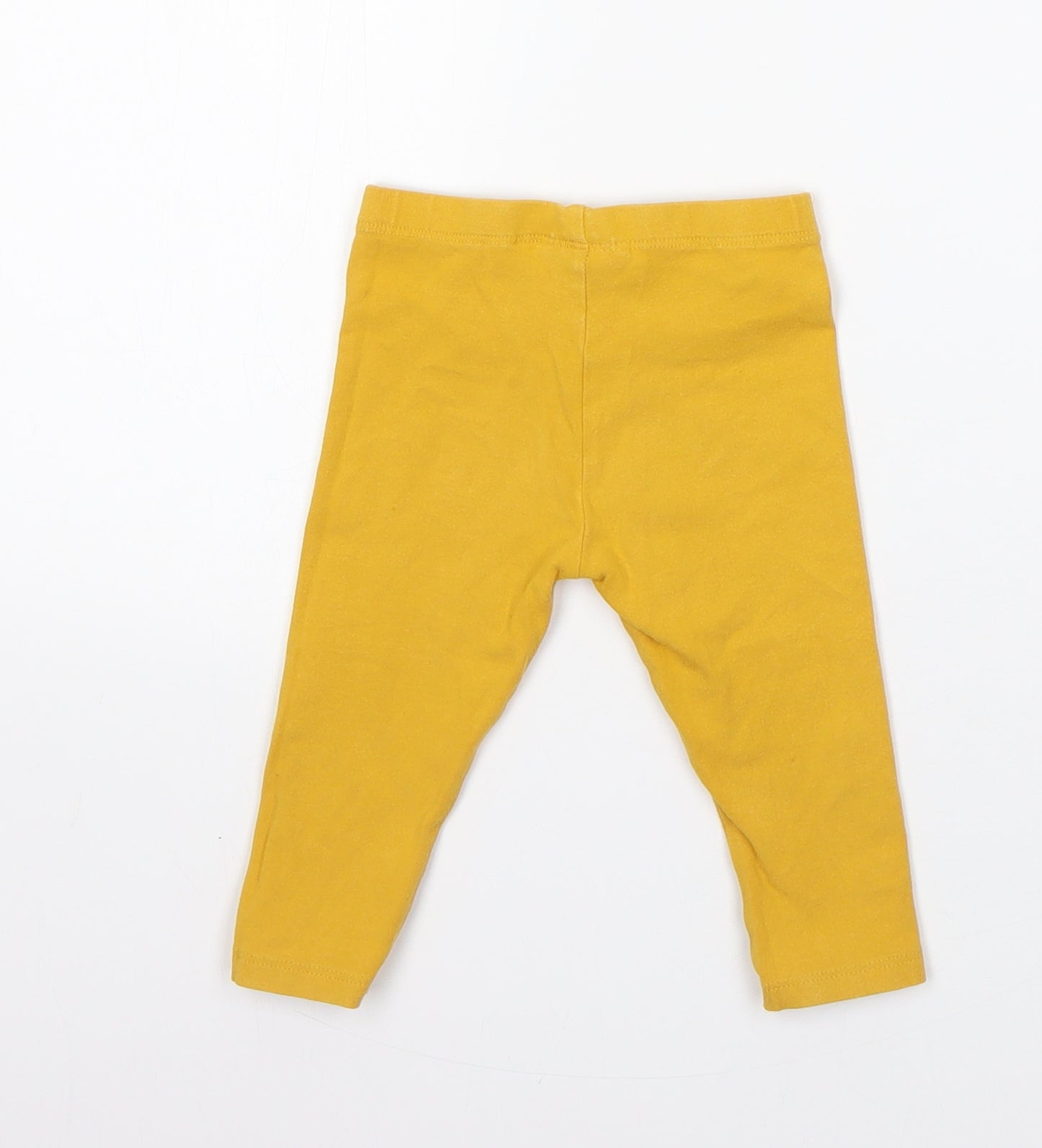 NEXT Boys Yellow  Cotton  Pyjama Pants Size 6-9 Months