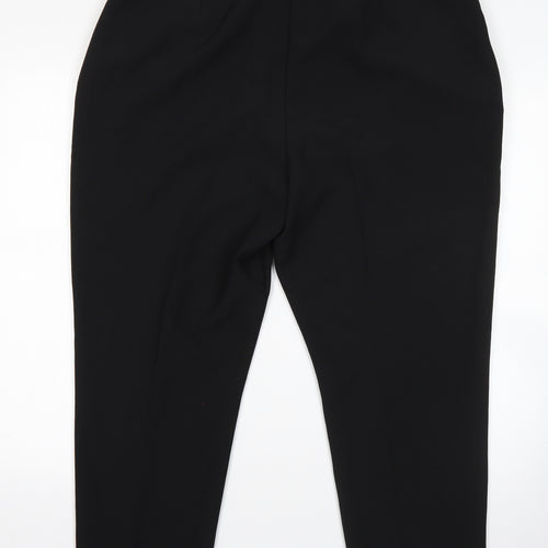 Primark Womens Black  Polyester Dress Pants Trousers Size 18 L24 in Regular