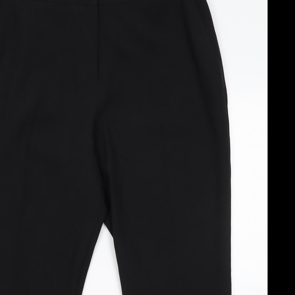Primark Womens Black  Polyester Dress Pants Trousers Size 18 L24 in Regular