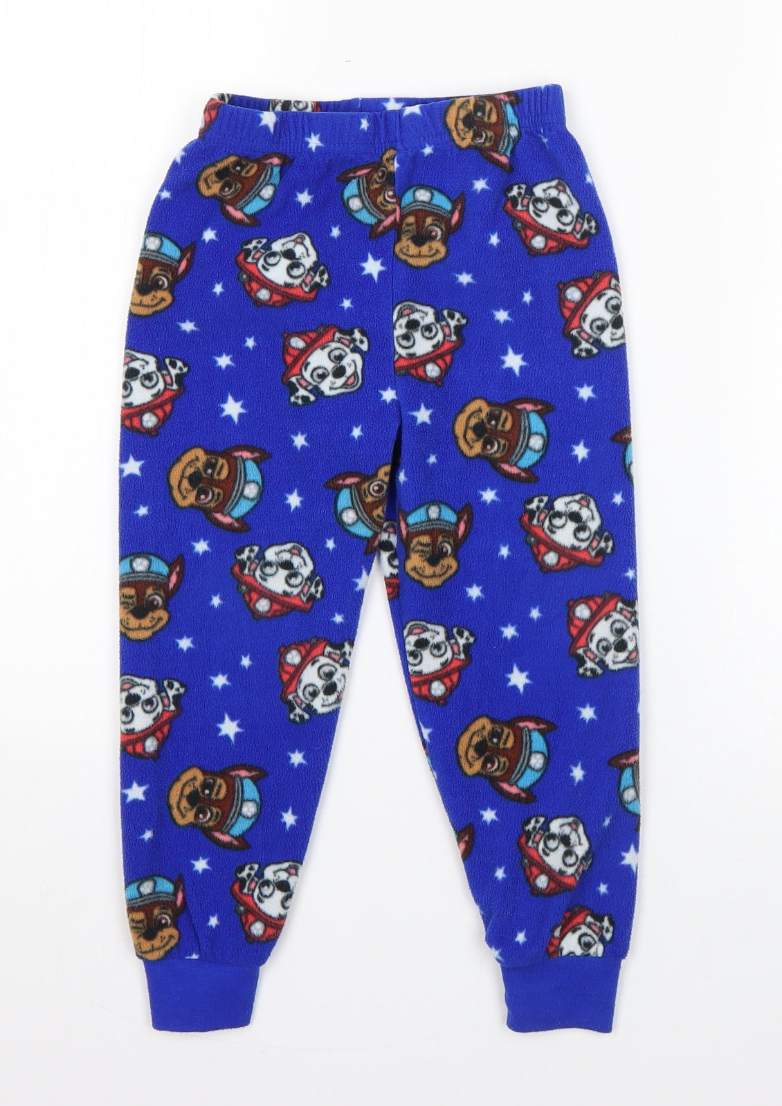 Primark Boys Blue  Polyester  Pyjama Pants Size 3-4 Years   - Paw Patrol