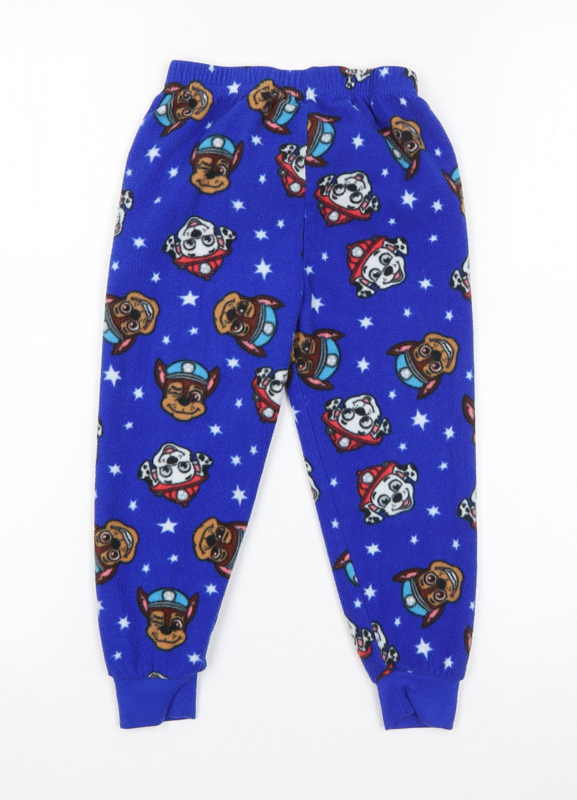 Primark Boys Blue  Polyester  Pyjama Pants Size 3-4 Years   - Paw Patrol