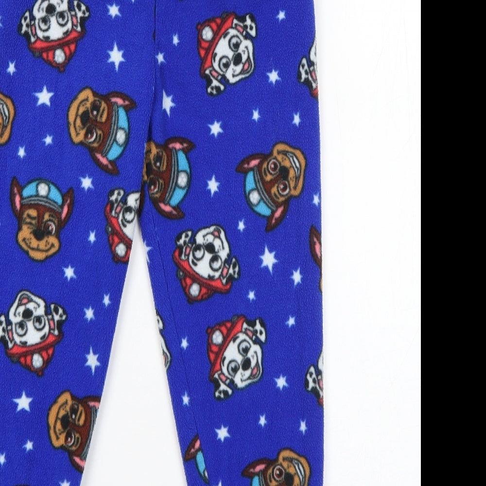 Primark Boys Blue  Polyester  Pyjama Pants Size 3-4 Years   - Paw Patrol