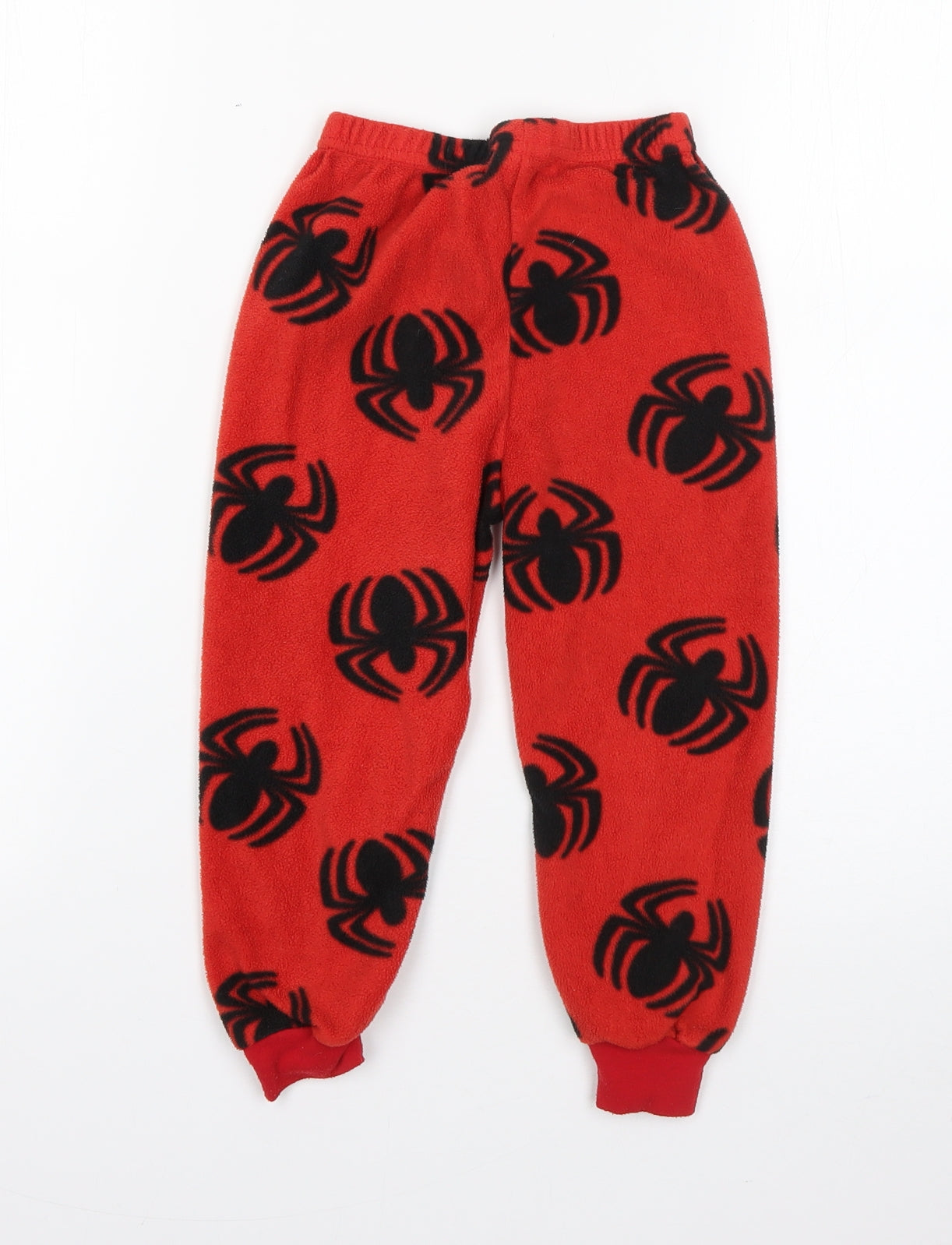 Preworn Boys Red  Polyester  Pyjama Pants Size 2-3 Years   - Spiderman