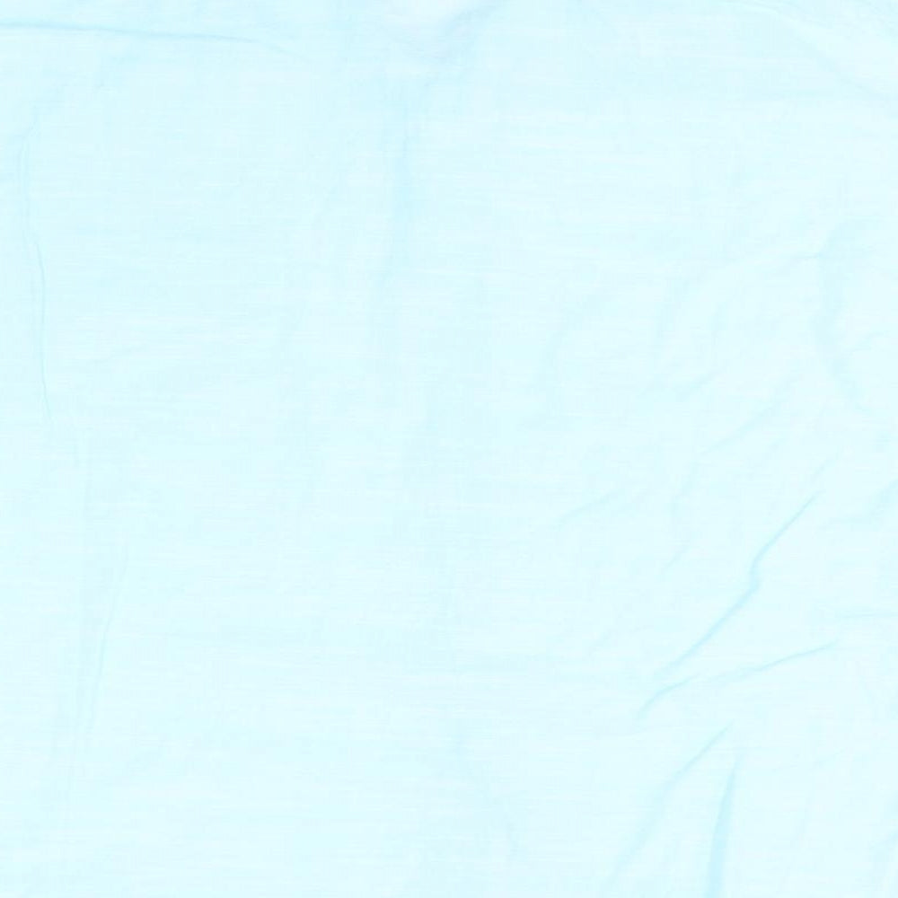 W&B Mens Blue  Cotton  Button-Up Size 3XL Collared