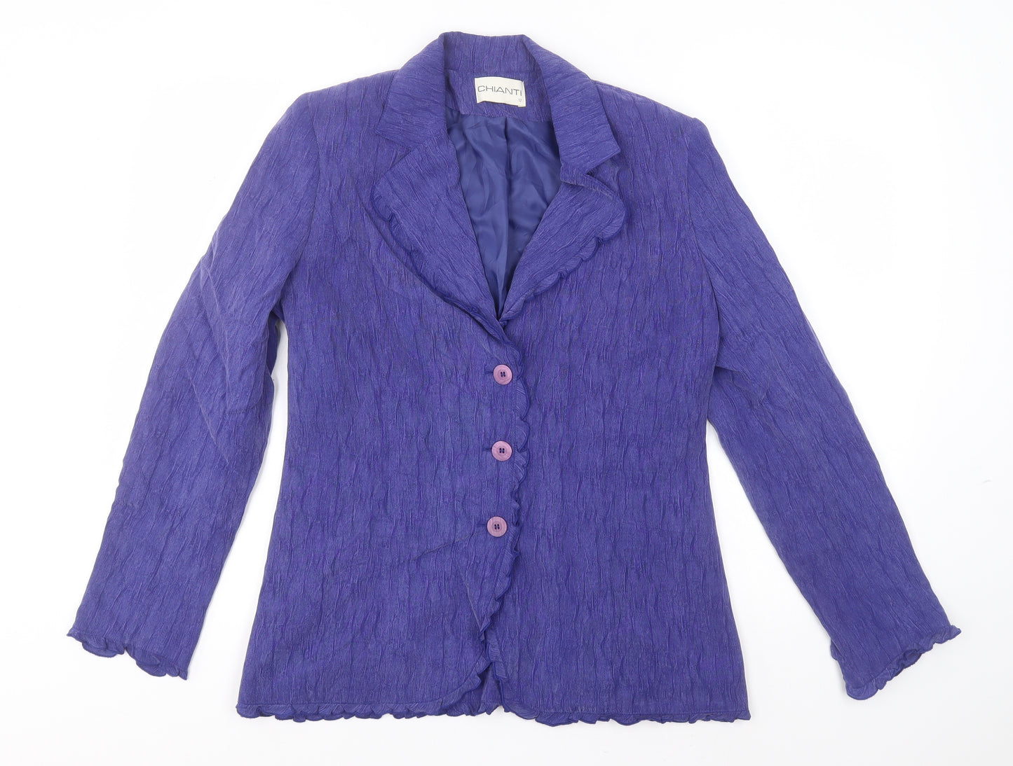 Chianti Womens Blue   Jacket  Size 12