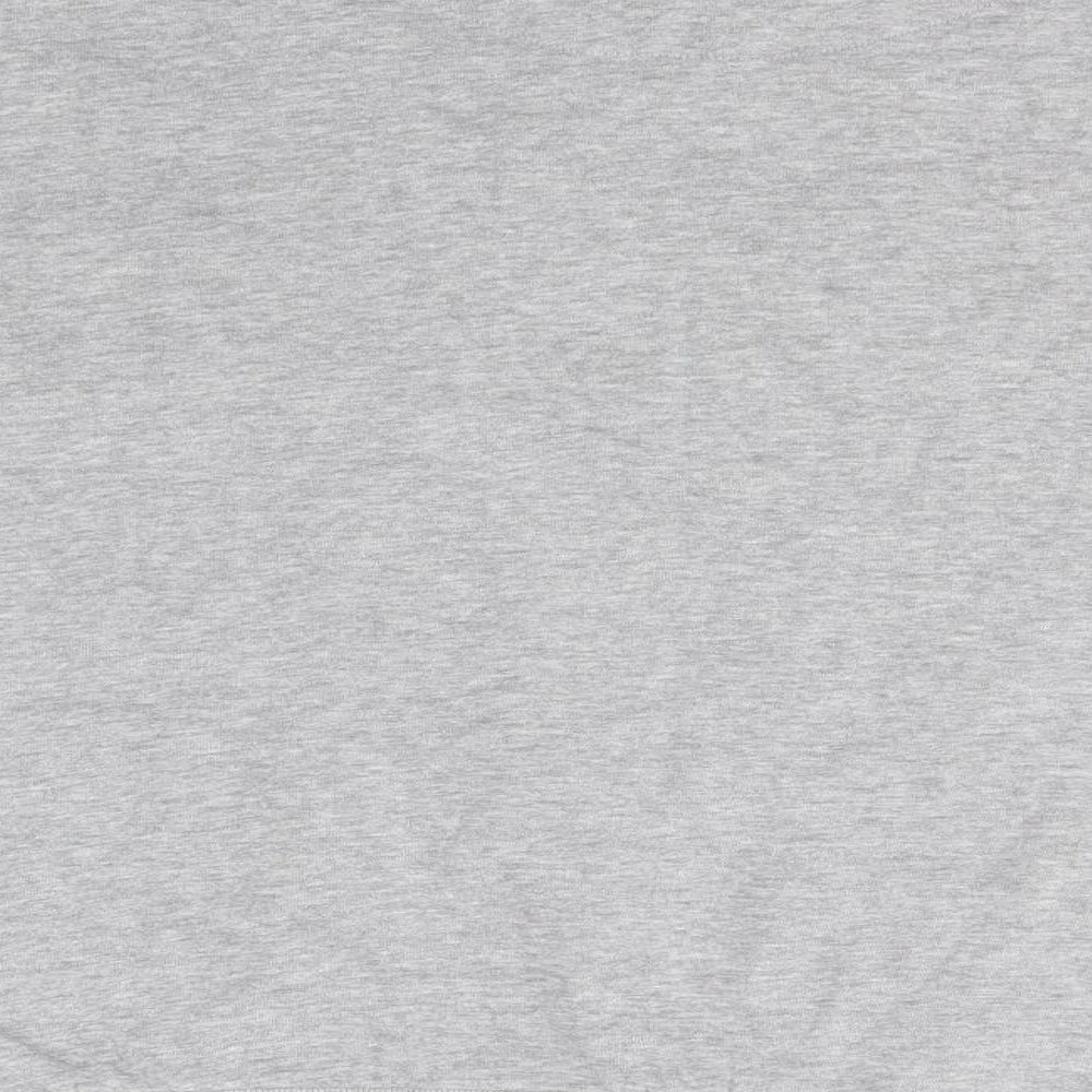 Capsual Womens Grey Round Neck  Cotton Pullover Jumper Size 18