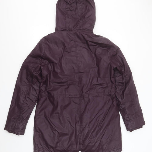 George Womens Grey   Rain Coat Coat Size 12