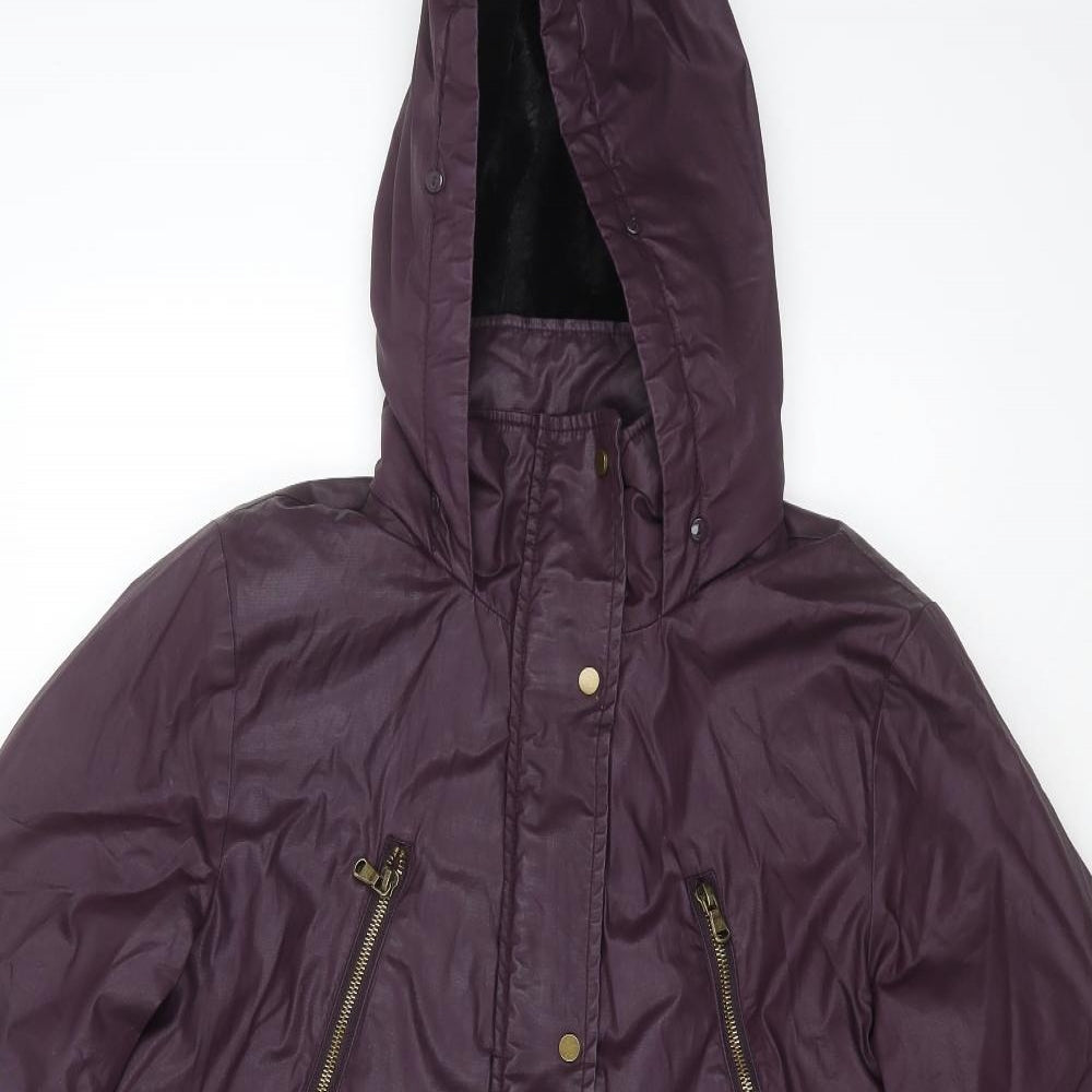 George Womens Grey   Rain Coat Coat Size 12