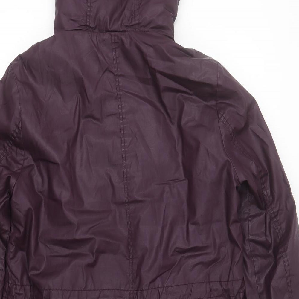 George Womens Grey   Rain Coat Coat Size 12