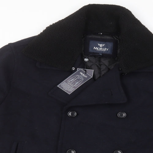 Matalan Mens Blue   Overcoat Jacket Size 2XL