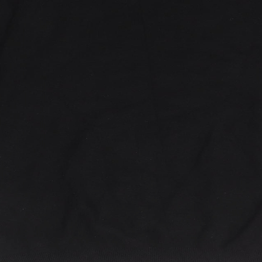 Topman Mens Black Round Neck  Cotton Pullover Jumper Size M   - Tigers