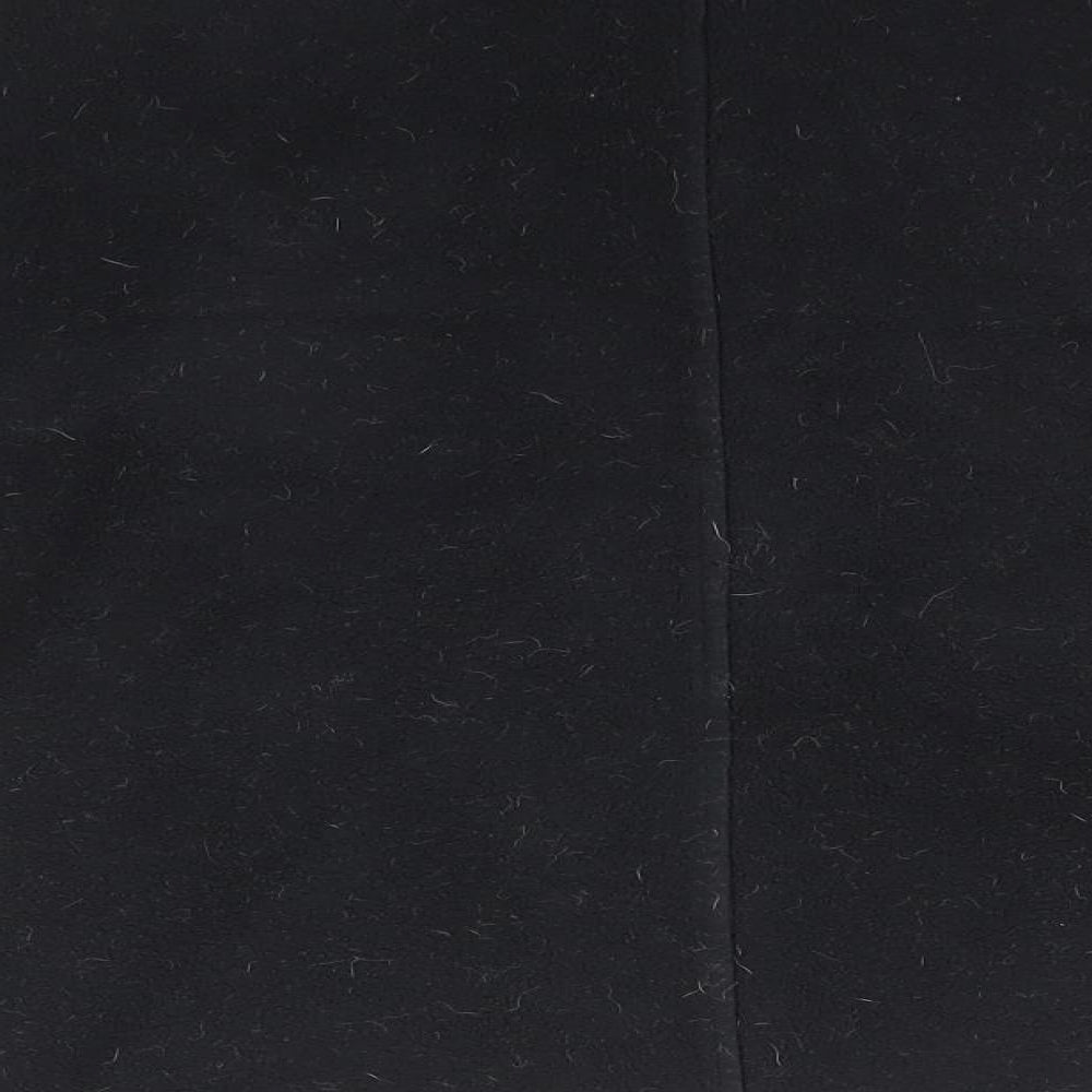 Jack Wolfskin Womens Black Crew Neck  Polyester Full Zip Jumper Size 10