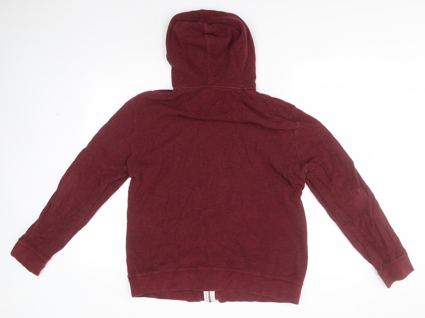 NEXT Womens Red  Cotton Full Zip Hoodie Size L