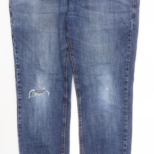 NEXT Womens Blue  Camel Straight Jeans Size 36 L30 in Slim