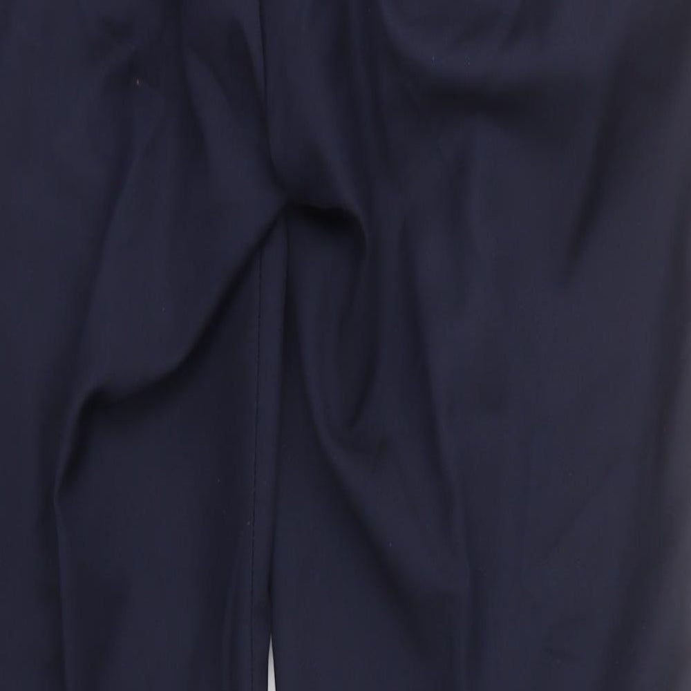 Charles Tyrwhitt Womens Blue  Wool Trousers  Size 36 L30 in Regular
