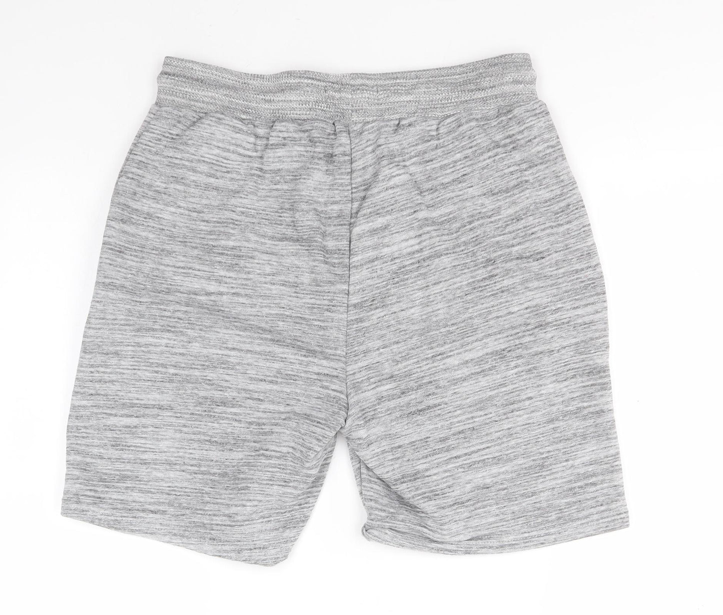 Primark Mens Grey  Polyester Sweat Shorts Size M L7 in Regular