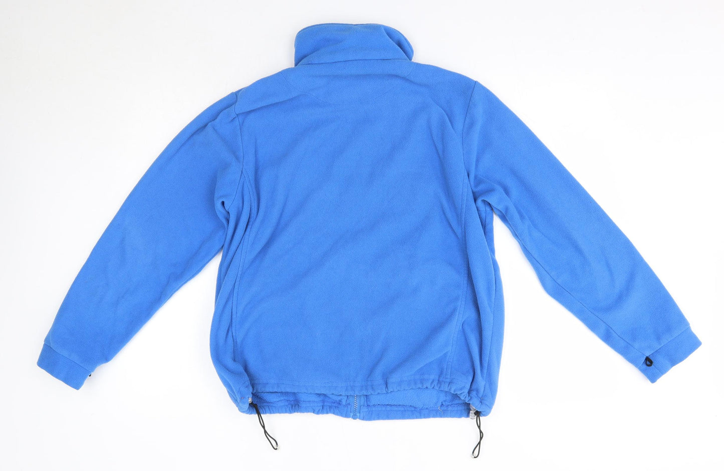 Regatta Womens Blue High Neck  Polyester Full Zip Jumper Size 14
