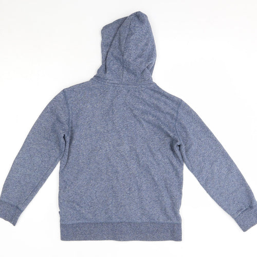 Okaidi Boys Blue  Cotton Full Zip Hoodie Size 12 Years