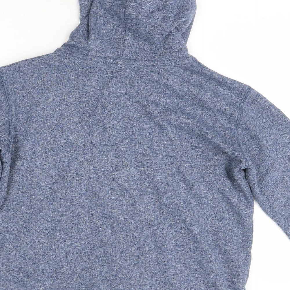 Okaidi Boys Blue  Cotton Full Zip Hoodie Size 12 Years