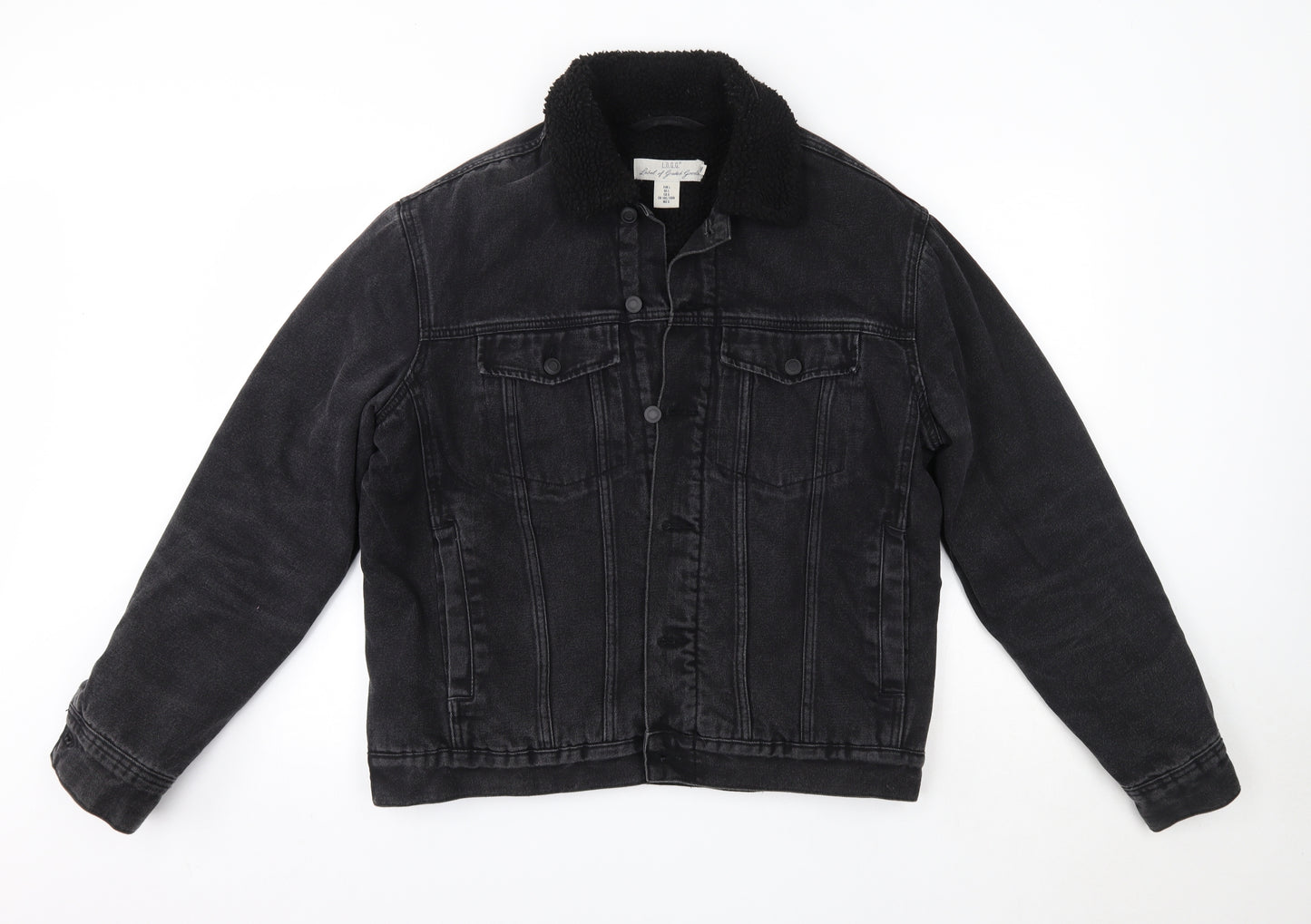 H&M Mens Grey   Jacket Coat Size L