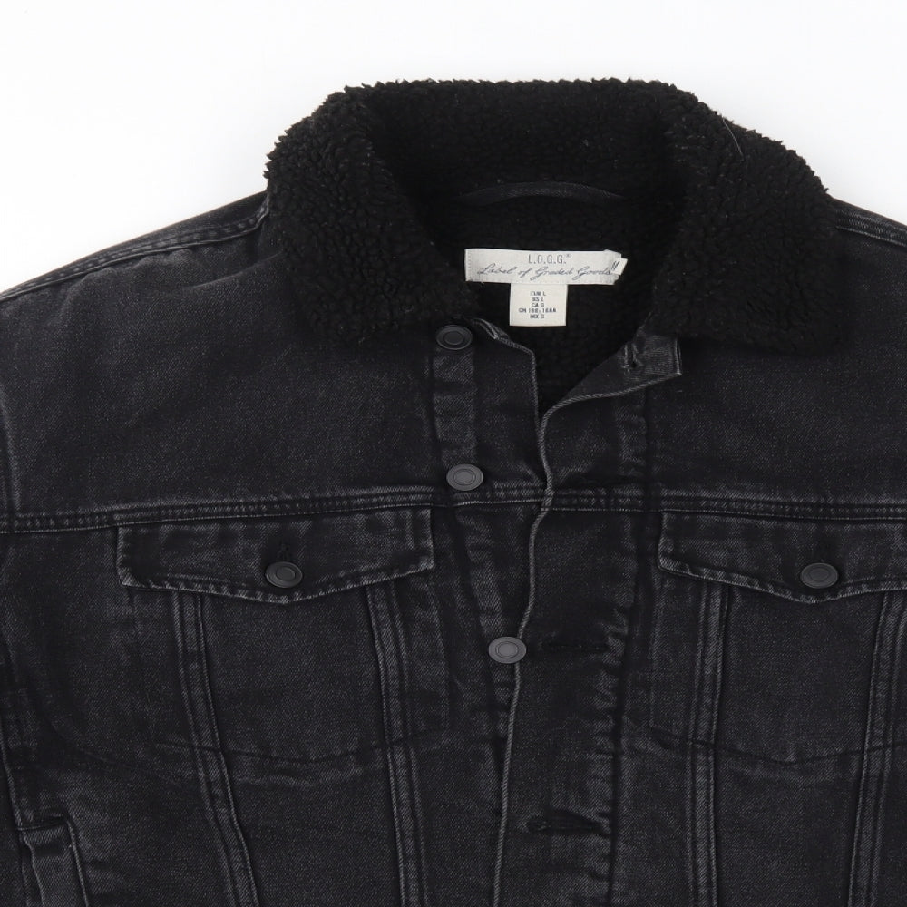 H&M Mens Grey   Jacket Coat Size L