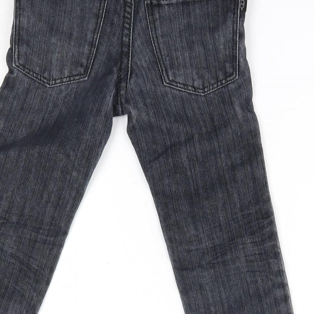 DKNY Boys Grey  Cotton Straight Jeans Size 2 Years  Regular