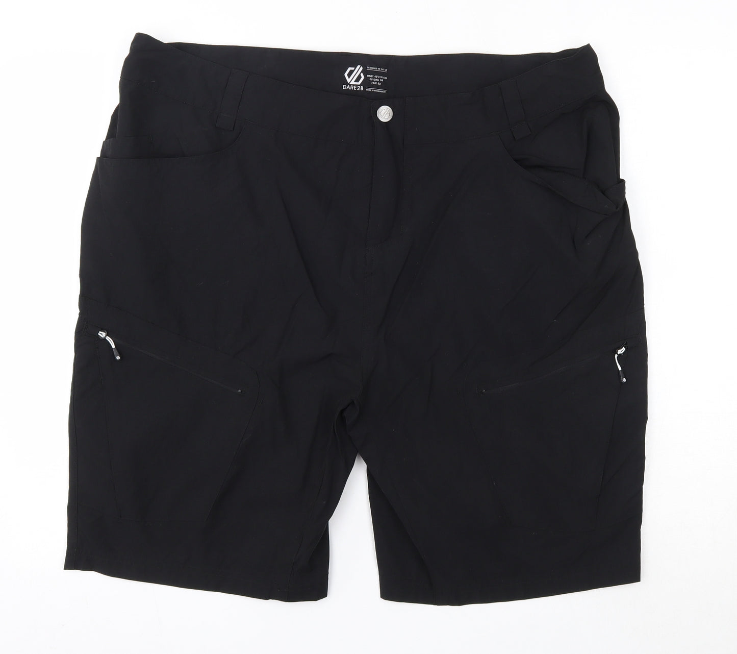 Dare 2B Womens Black  Nylon Sweat Shorts Size 42 in  Regular