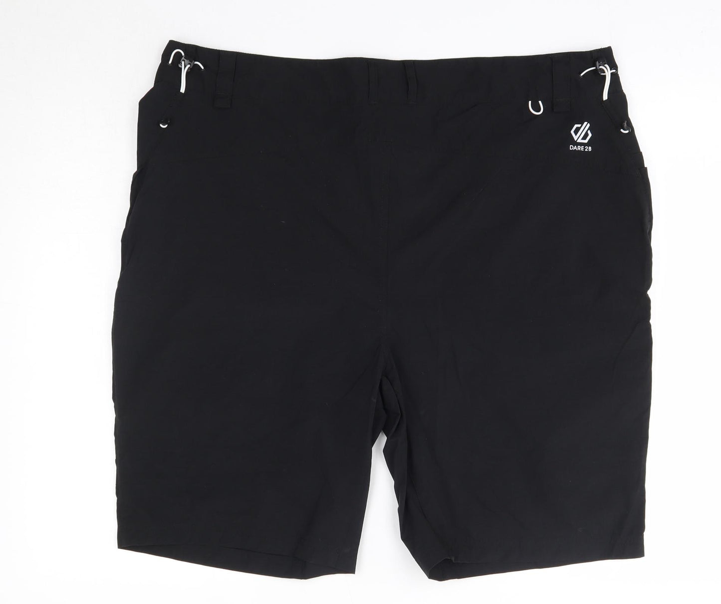 Dare 2B Womens Black  Nylon Sweat Shorts Size 42 in  Regular