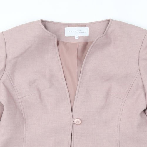 Autonomy Womens Pink   Jacket  Size 12