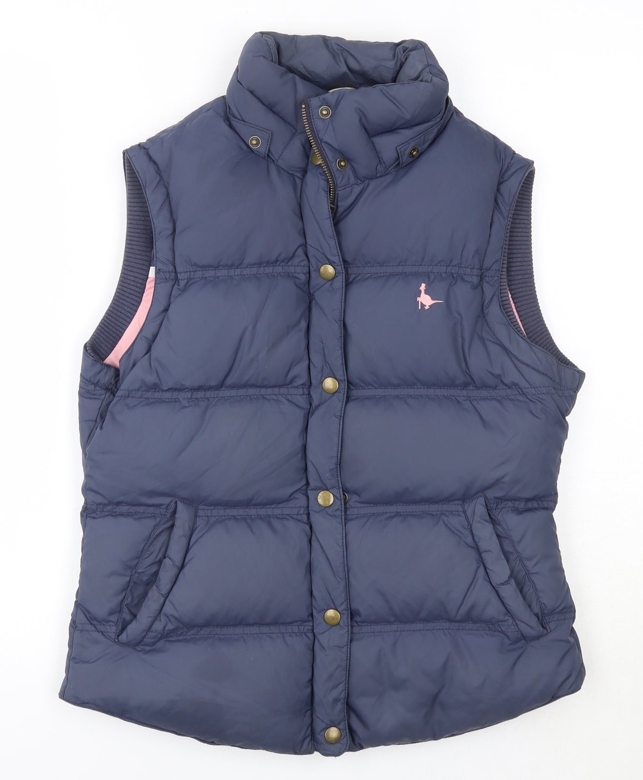 Jack Wills Womens Blue   Gilet Coat Size 10