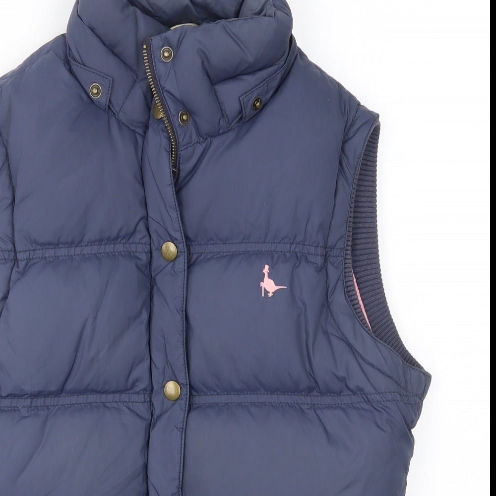 Jack Wills Womens Blue   Gilet Coat Size 10